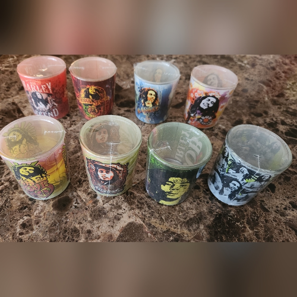 8 Bob Marley Tea Lights